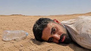 اللي يشرب موية يخسر التحدي ( في الصحراء ☀️)