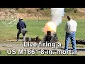Download Lagu Live firing a civil war M1861 8-in. light mortar at Ft. Shenandoah