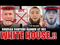 RUSSIAN FIGHTERS BANNED at UFC WHITE HOUSE Conor McGregor CONTRACT VOIDED