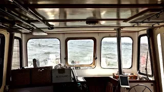 TOOK A WAVE OVER THE BOW