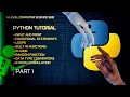 A level Computer Science 9618 Python Programming Course Part 1
