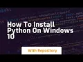 How to install python on ubuntu 18 04