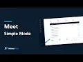 The Easy Button Simple Mode in AdvisorPitch