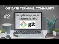 Git Bash Terminal Commands