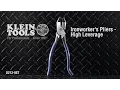 Klein Tools Ironworker Plier D213-9ST - Video 5 of 1