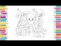 Octopus Coloring Pages Fun And Learn Colors for Kids