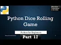 Python Dice Rolling Game