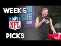 Pat McAfee s Week 5 NFL Picks