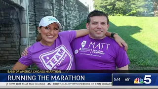 NBC Reporters Run the Chicago Marathon