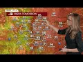 Record heat all weekend in Denver more ahead