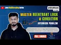 Master ReentrantLock Condition Explained with Barber Shop Analogy Java Multithreading