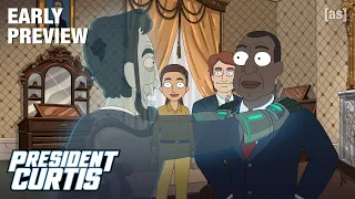 EARLY PREVIEW: Abraham Lincoln's Ghost | President Curtis | adult swim