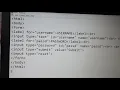 Html tutorial of input type password text and reset by Taru Shandilya
