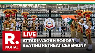 Attari-Wagah Border Beating Retreat LIVE Independence Day 2026 India-Pakistan Border
