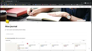 How to use the Daily Journal template