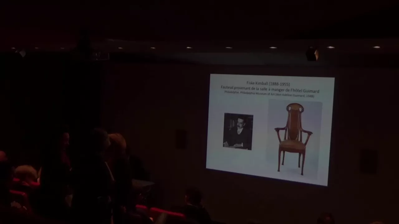 Journée d'études « Hector Guimard » : intervention de Philippe Thiébaut