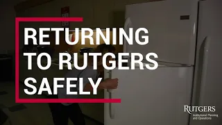 Returning To Rutgers Cafeteria Safety