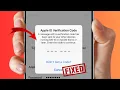 Fix Apple ID Verification Code Not Received iPhone Two-Factor Authentication Code Not Received