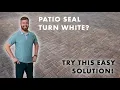 How to Fix a Patio Seal GONE WRONG Ep6 PCS Sitewalks