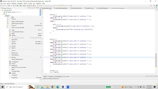 Selenium-Java-Day5 Conditional Statements Loops and Type Conversions