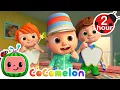 Download Lagu Brush Brush Your Teeth Dress-Up! | 2 HOURS CoComelon Kids Songs \u0026 Nursery Rhymes
