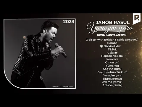 Download MP3 Janob Rasul - Yuragim yara nomli albom dasturi 2023