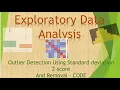 2 Outlier Detection Using Standard deviation Z-score And Removal Pt2 CODE