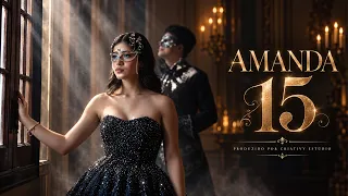 15 ANOS | ENSAIO | BAILE DE MÁSCARAS | DEBUTANTE AMANDA | PALÁCIO DOS CEDROS | CRIATIVY ESTÚDIO 4K