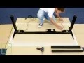 Kick \u0026 Click: How to easily assemble a LINAK office desk
