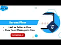 Lagu Flow Scenario - 3 ( LWC as Action and Show Toast Messages in Flow)
