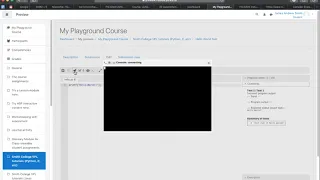 Virtual Programming Lab for Hello World in Python
