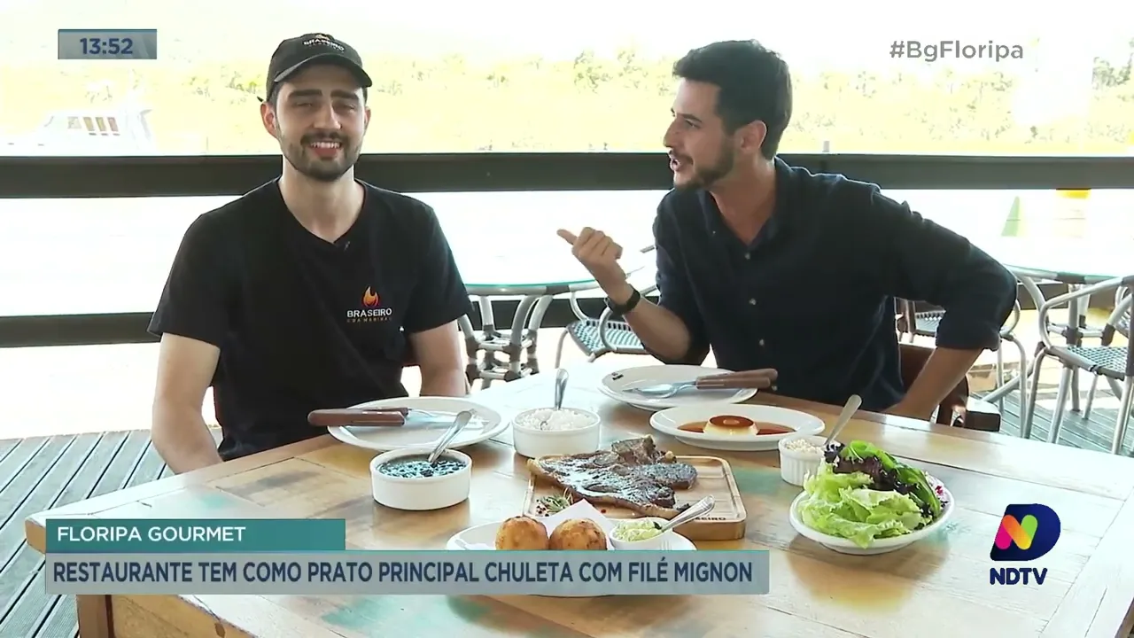 Restaurante de Biguaçu tem prato especial que mistura chuleta com filé mignon