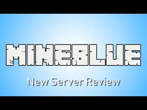 Minecraft server video for MineBlue | Entertaining Survival