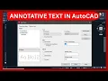 How to use Annotative Text in AutoCAD Complete Beginner s Guide