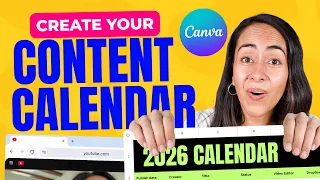 Create A Simple Content Calendar in Canva Sheets