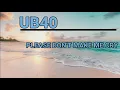 PLEASE DON'T MAKE ME CRY-BY UB40-COVER LIRIK TERJEMAHAN-(JOSH NAMAULEG FEAT VINCE NAMAULEG)