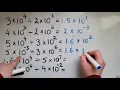 Calculating with standard form GCSE Maths