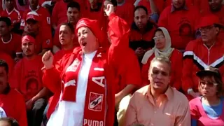 عبلة كامل كبيرة مشجعي النادي الأهلي خدوا ٦ رايح خدوا ٤ جاي سيد العاطفي 