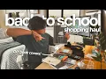 stationery vlog back to school prep shopping haul study tips productive tools