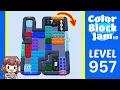 Color Block Jam Level 957 Solution Walkthrough