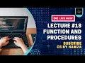 Functions Procedures Sub Routine Library Routine O Level Computer Science 2210 0478