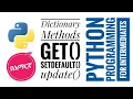 Lesson 02 Advanced Dictionary Methods Python Programming for Intermediates in Amharic