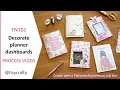 Decorate planner dashboards TN process using a Planners Anonymous kit