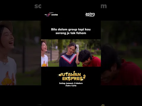 Bila dalam group tapi kau sorang je tak faham #JutawanEkspres2 #astroceria