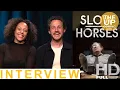 Rosalind Eleazar Dustin Demri Burns interview on Slow Horses - Apple TV series
