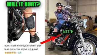 Testing Amazons Stupidest Motorcycle Accessories 1 is Illegal