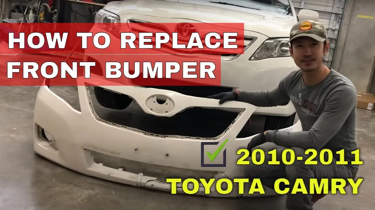 2010-2011 Toyota Camry : Front Bumper Painted