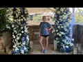 Day in the life of a florist Wedding in Horseshoe Bay TX