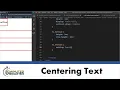 Vertically Center Text Within a Block Element