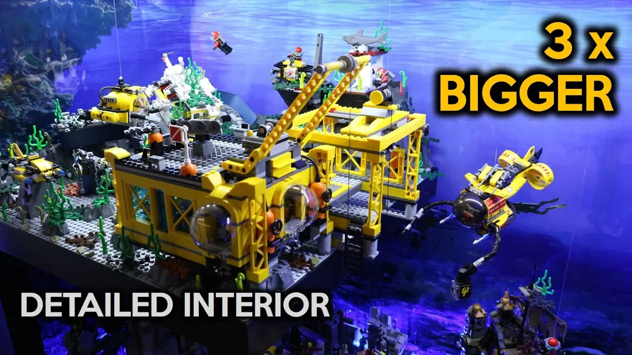 All LEGO City Ocean Exploration Sets Summer 2020 Compilation   Lego Speed Build Review